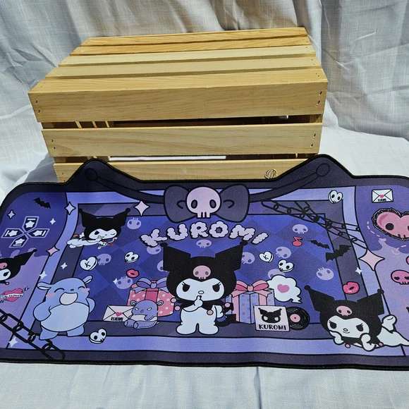 Kuromi Themed Desk Mat - Picture 1 of 2